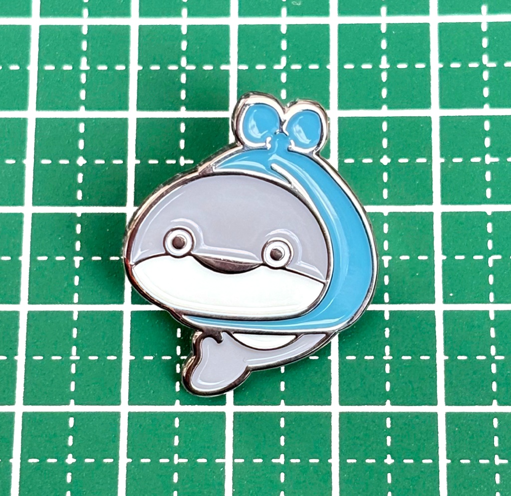 店番のスピス金属ピンバッジ