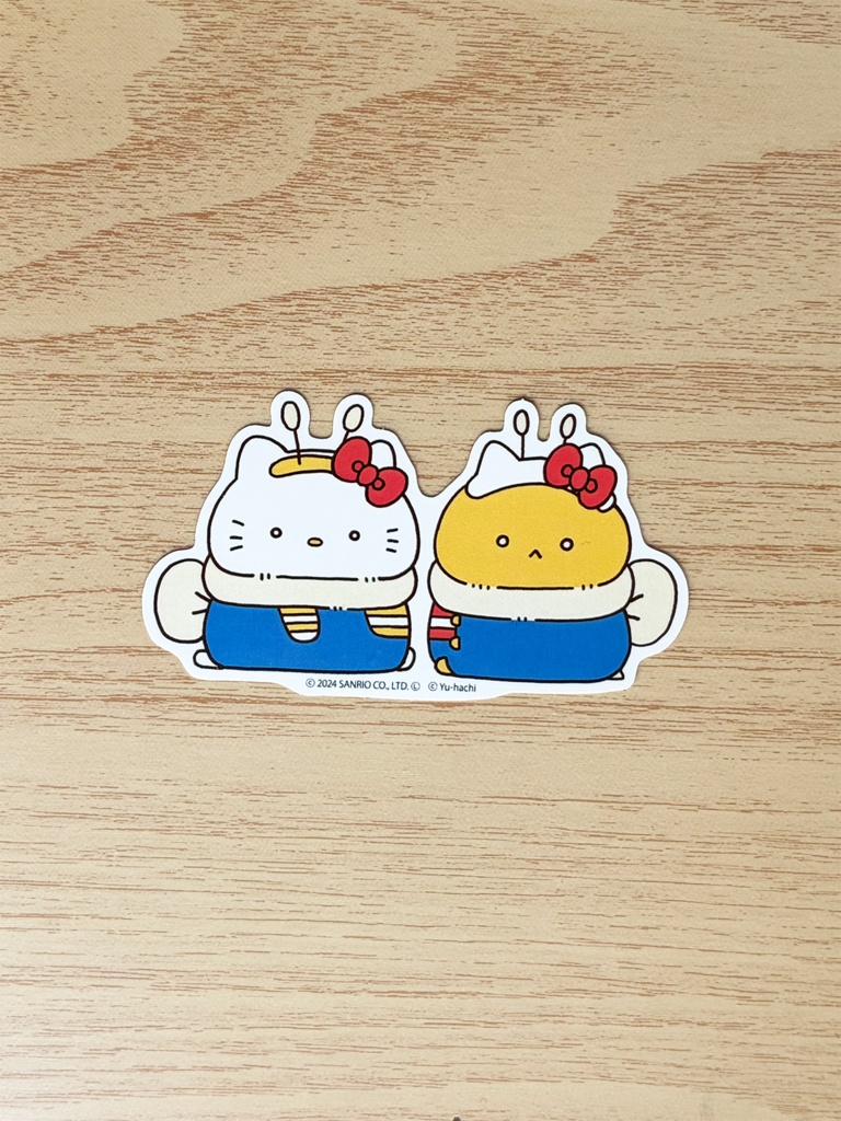 ランダムダイカットステッカー(全6種類)