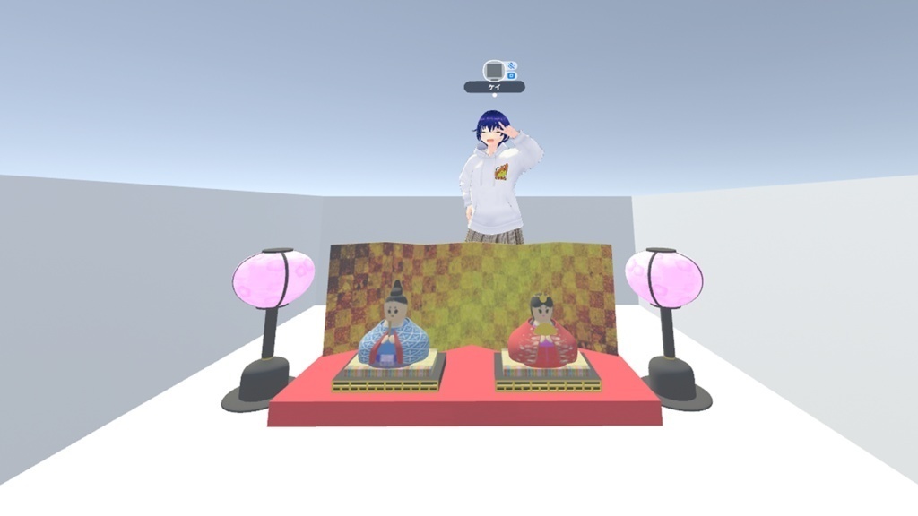 3Dモデル「ひな人形」