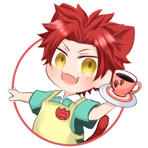 ねこたかやウッドキーホルダー