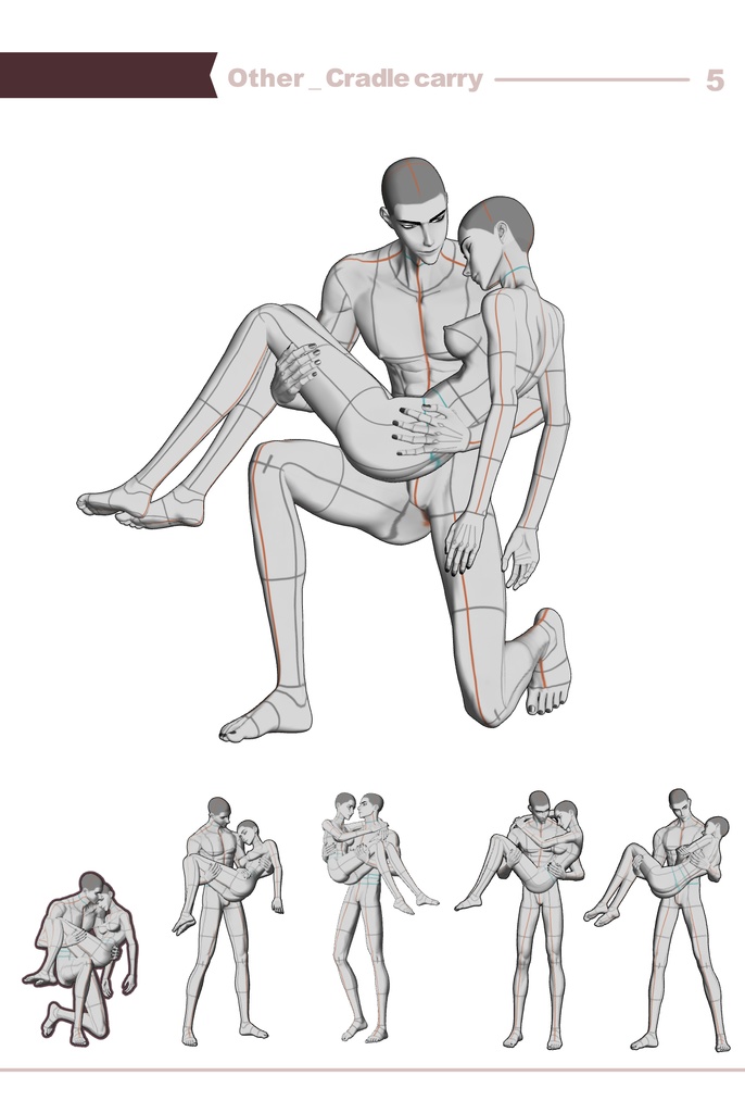 【ロマンティック】男女カップルポーズ vol.1 - AxE