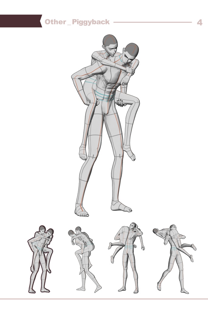 【ロマンティック】男女カップルポーズ vol.1 - AxE