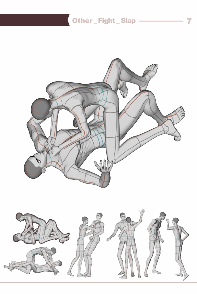 【ロマンティック】男男カップルポーズ vol.7 - AxC