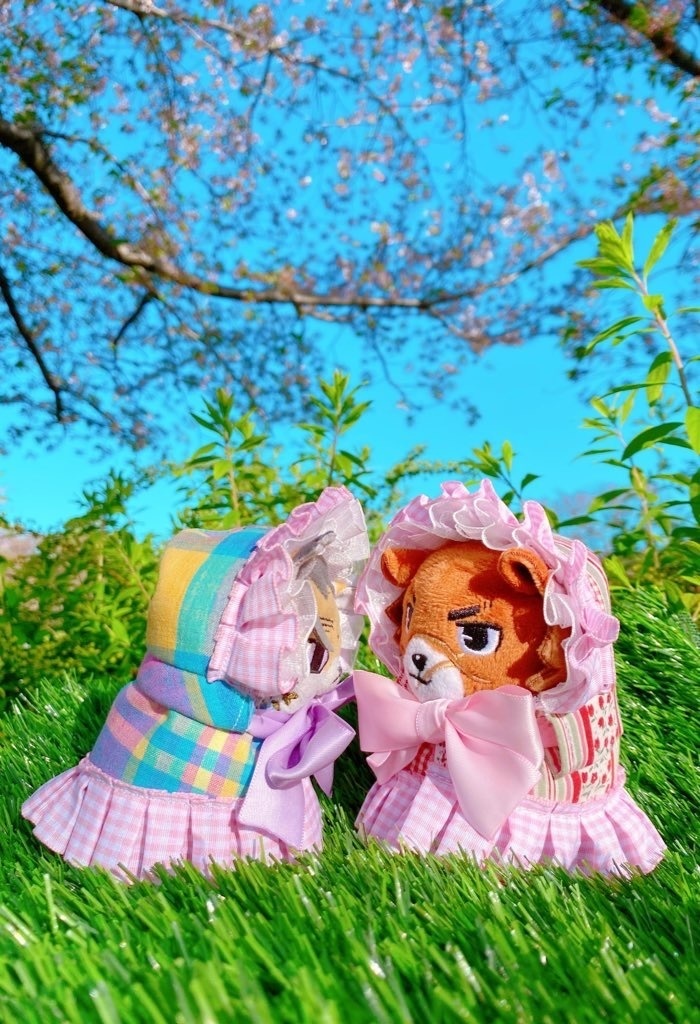 おでかけフリルケープ