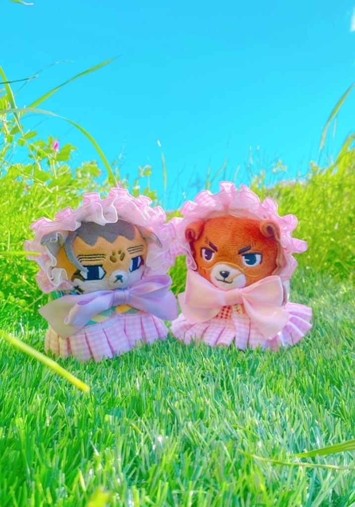 おでかけフリルケープ