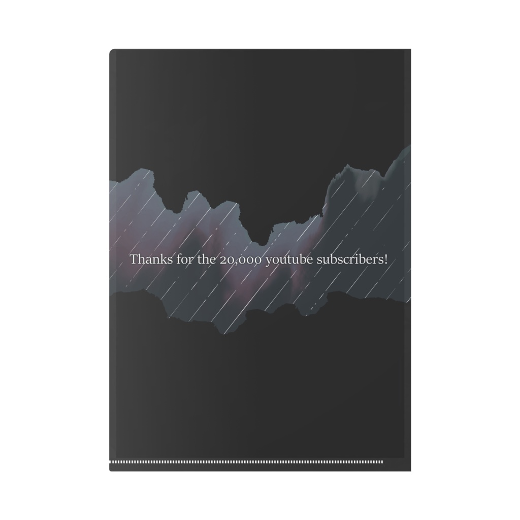 タピるニシェちゃんクリアファイル