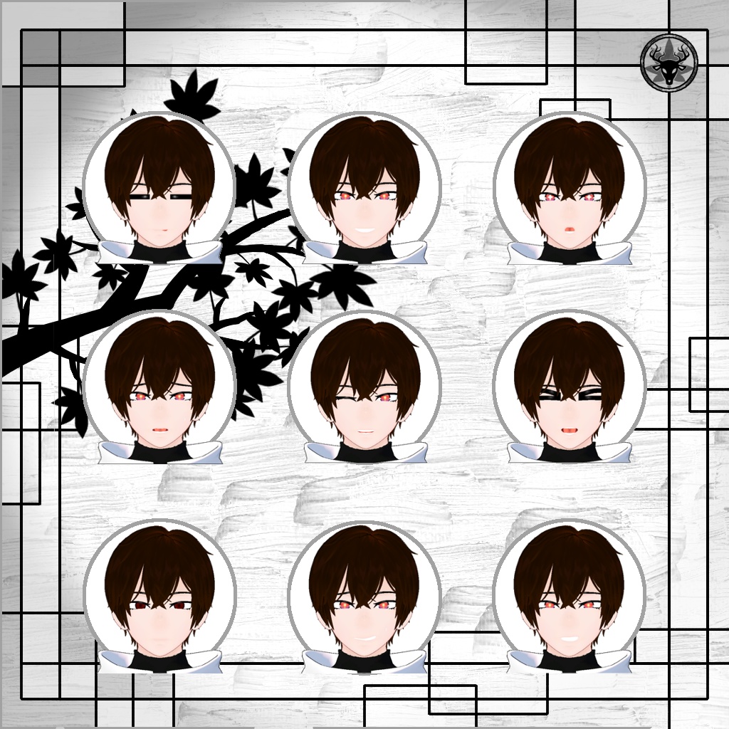 【VRChat想定3Dアバター】ル二ル -RUNIRU-