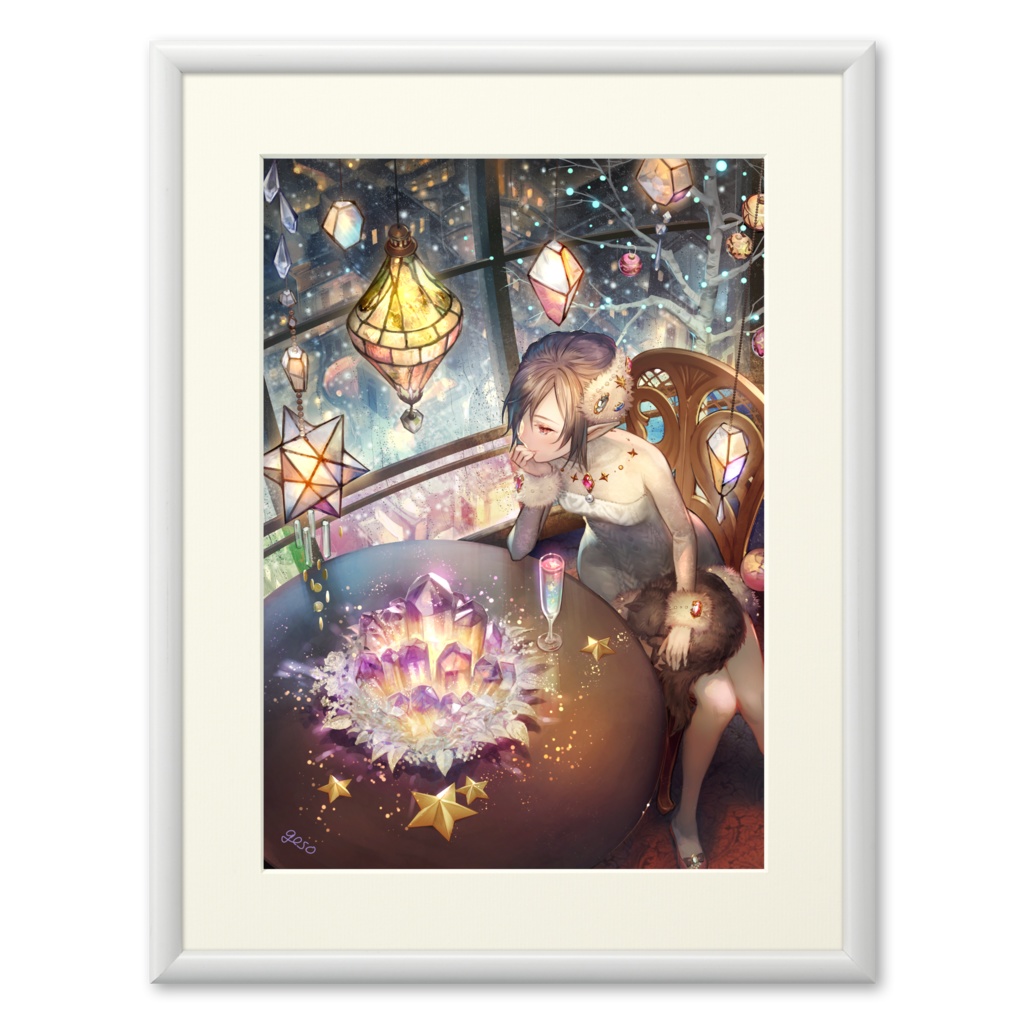「もうすぐクリスマス」複製画(プリモアート)