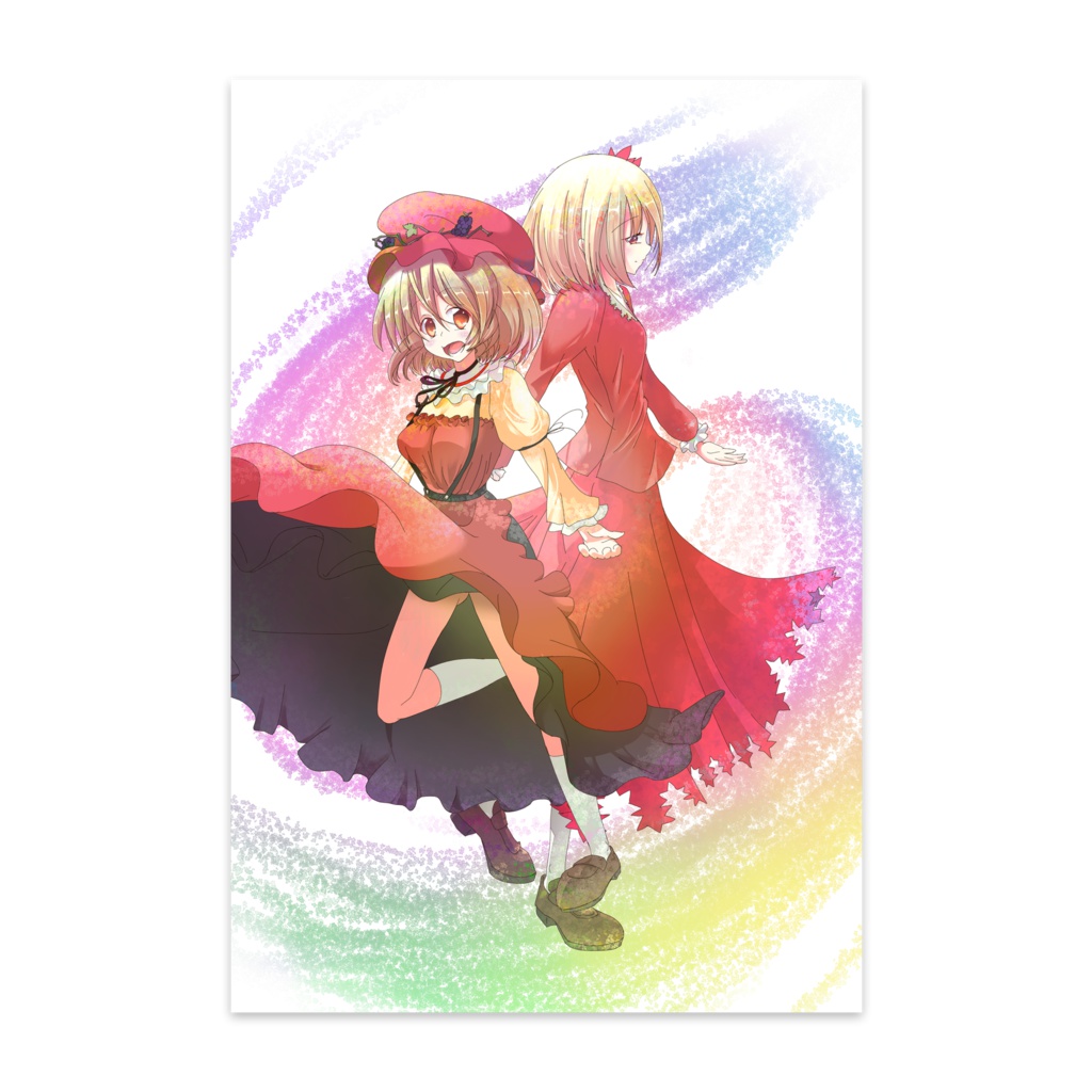 秋姉妹ポストカードx10