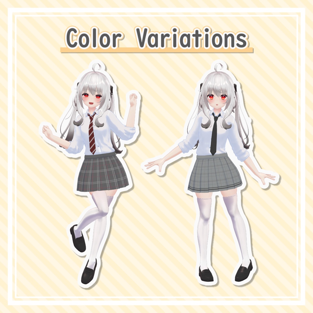 【50%OFFセール】シンプル制服 - 夏服【MA対応/舞夜専用衣装】