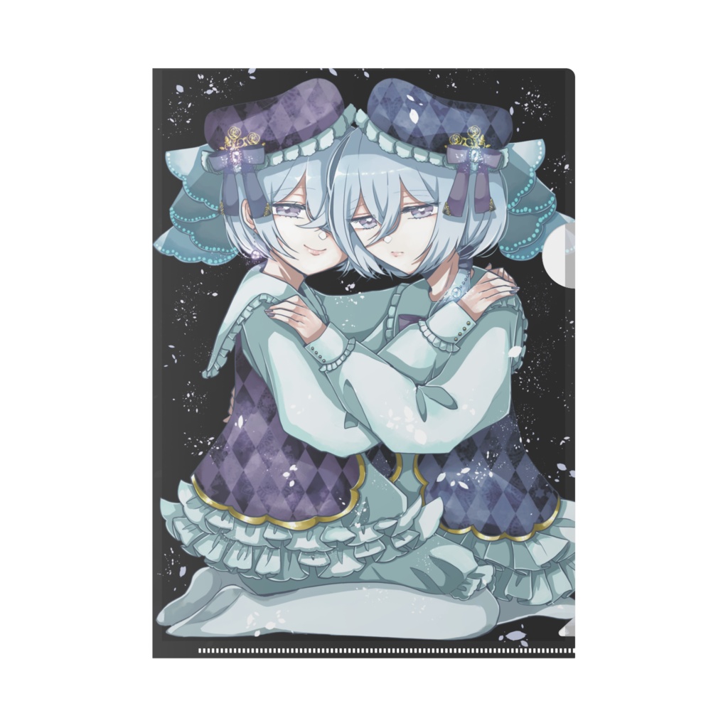 蘭稟クリアファイル