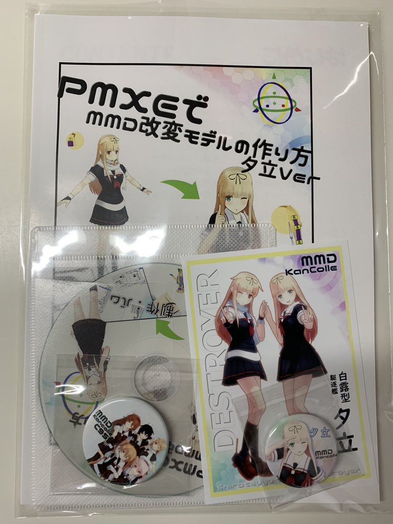 Pmxeでmmd改変モデルの作り方 Cd付きセット ばむさんのお店 Booth