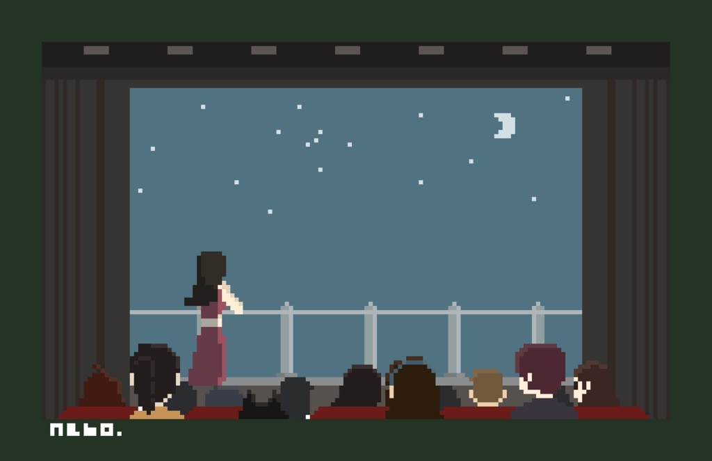 ドットレカ　夜の映画館