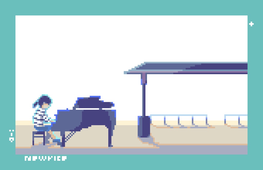 ドットレカ 海の見える駅ピアノ