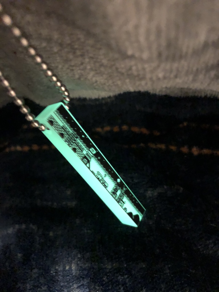 街のキーホルダー