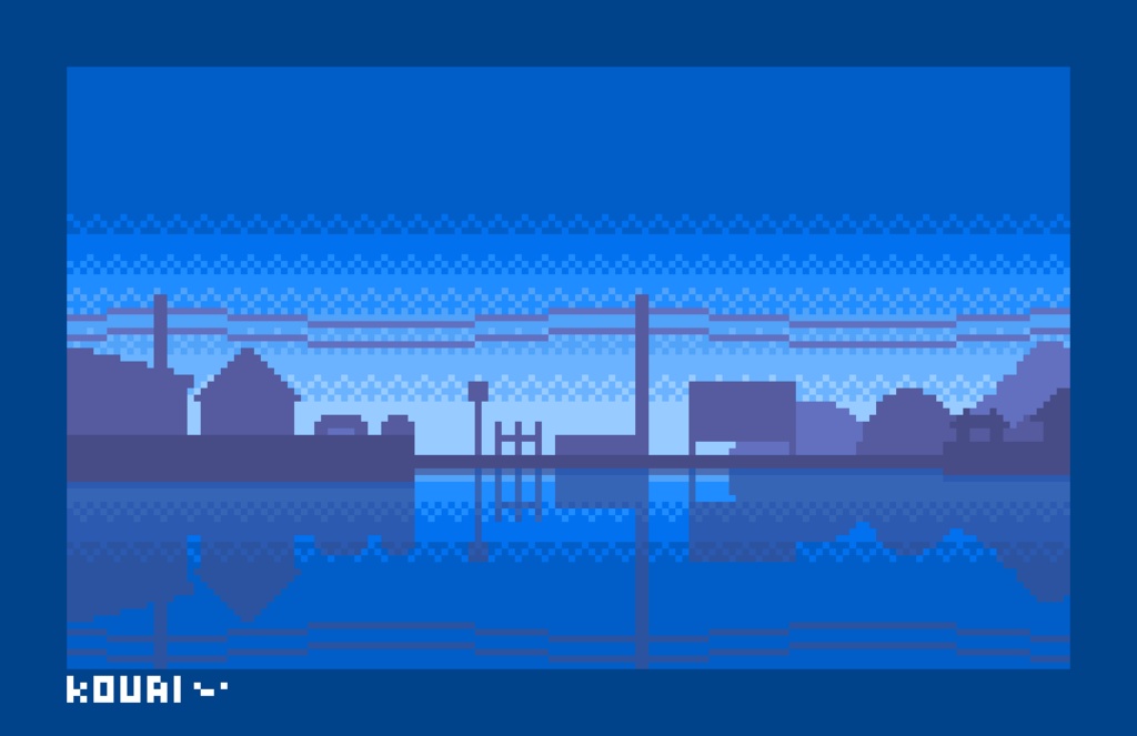 ドットレカ 青に飲まれて