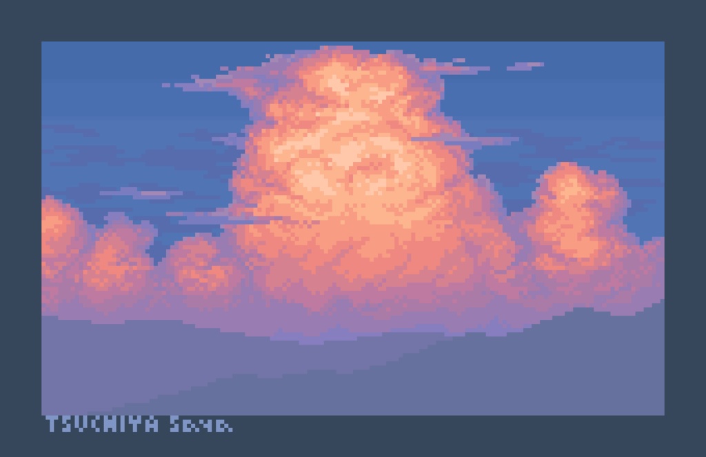 ドットレカ 雲とアイス