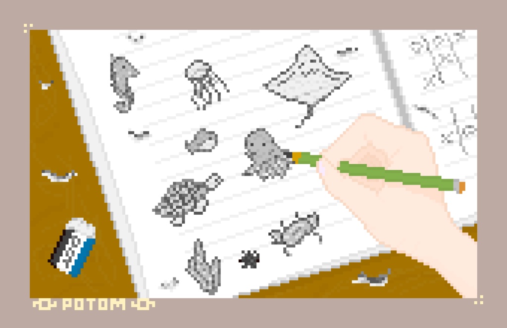 ドットレカ らくがき