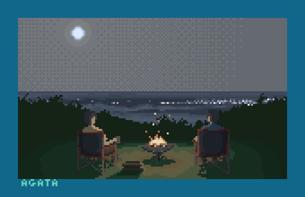 ドットレカ 雲海と街の灯り