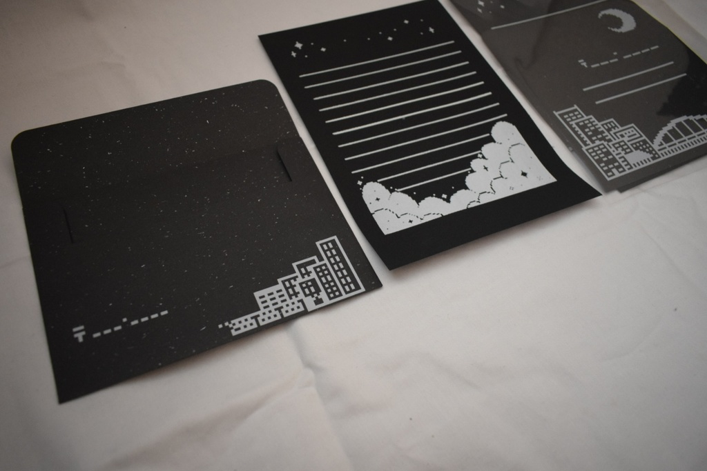 夜の街レターセット