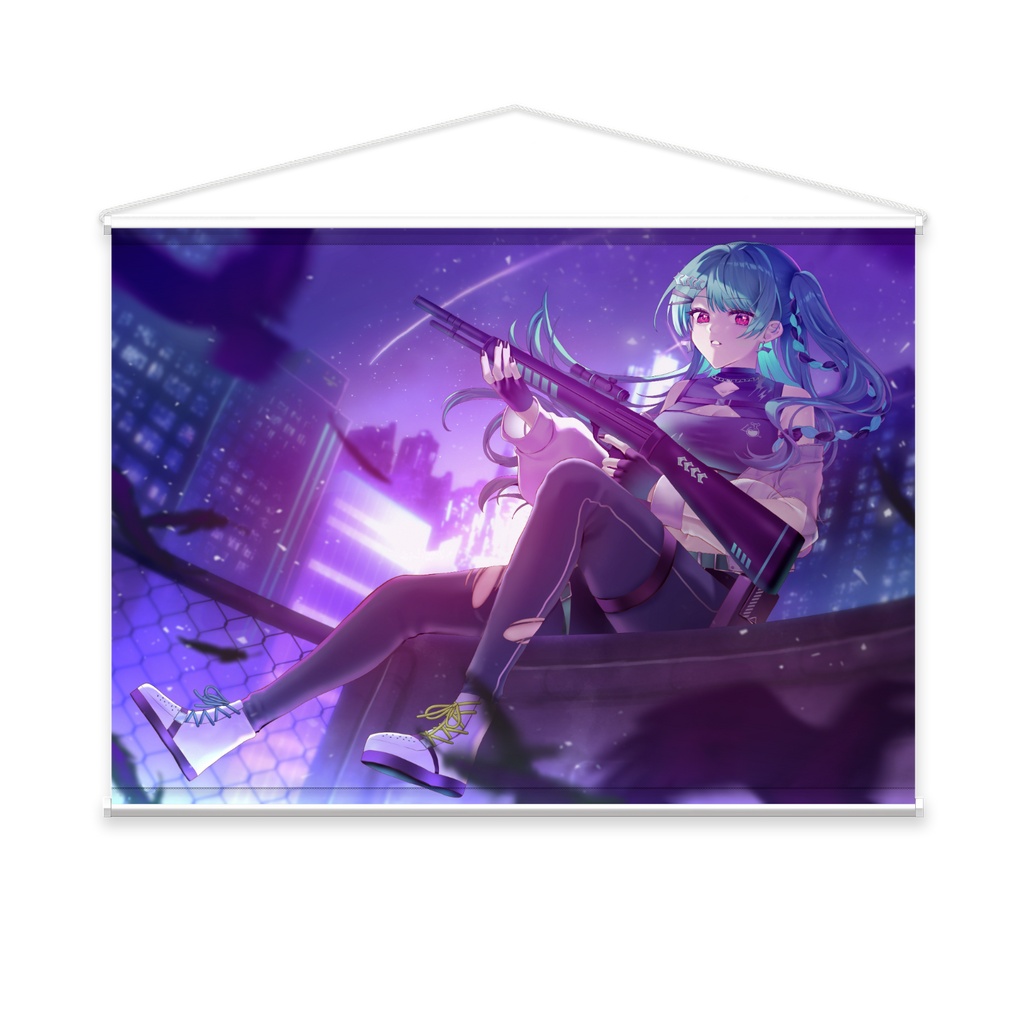 タペストリー(FPS衣装イラスト)