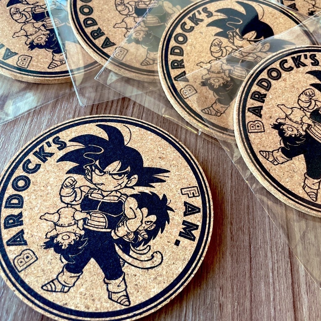 惑パロ牛蒡一家 コルクコースター