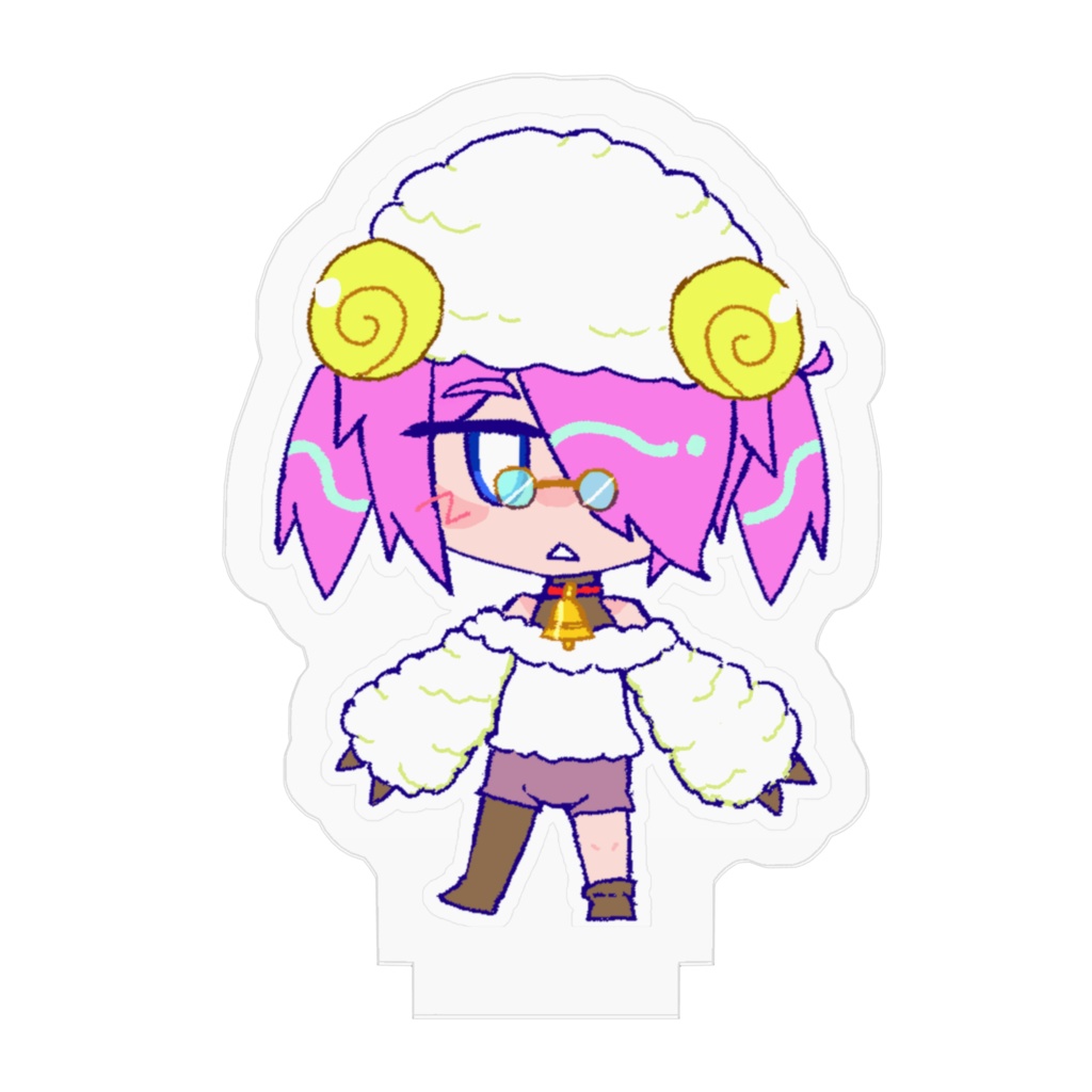 もこもこあきらくんA アクリルフィギュア