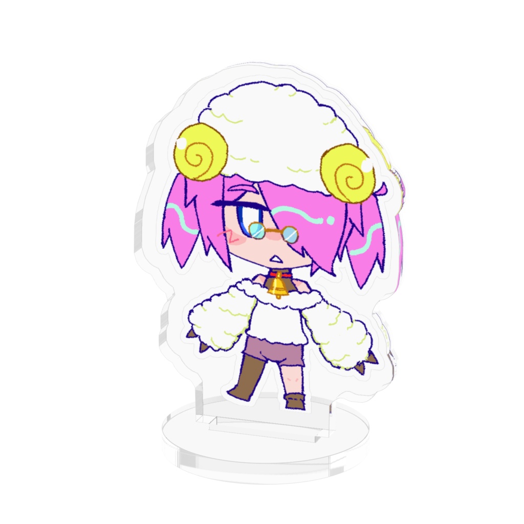 もこもこあきらくんA アクリルフィギュア