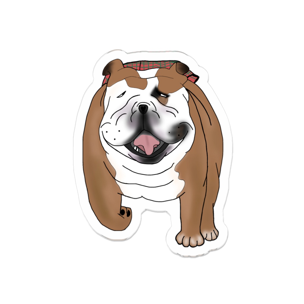 ゆる～いフレブル☆ブルドッグバッジ