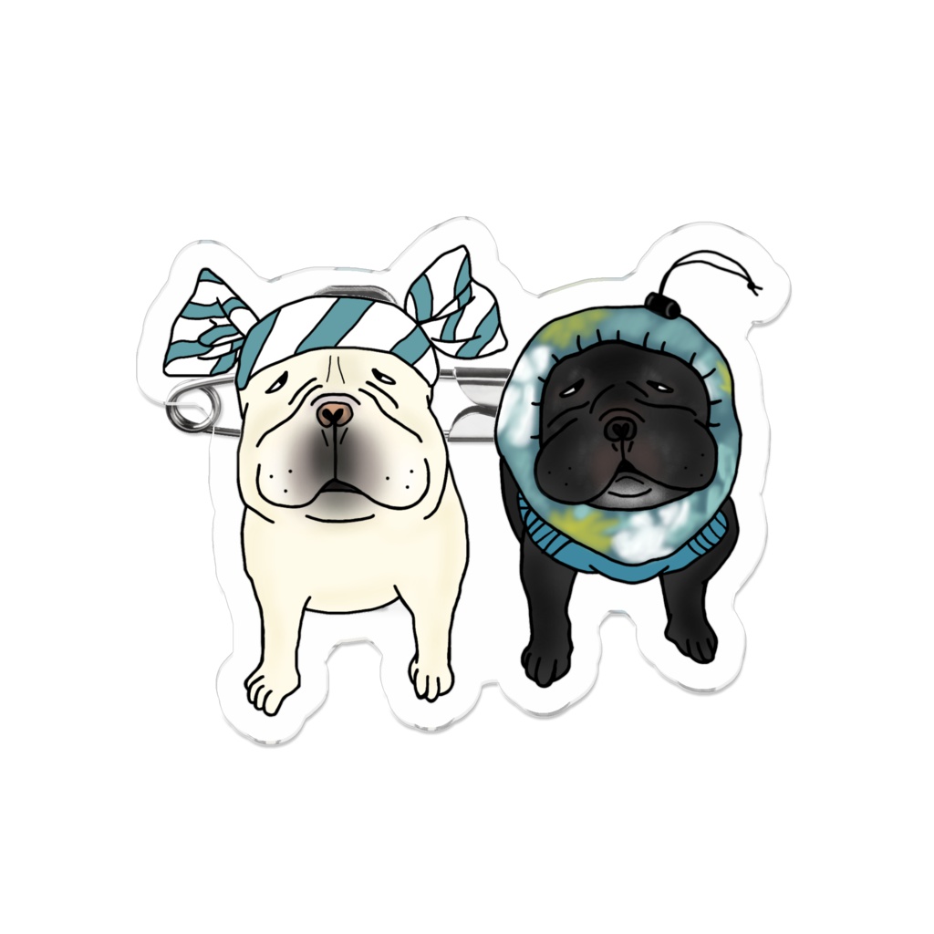 ゆる～いフレブル☆バッジ