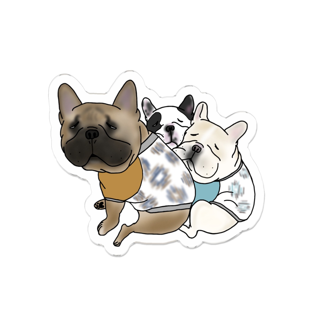 ゆる～いフレブル☆バッジ