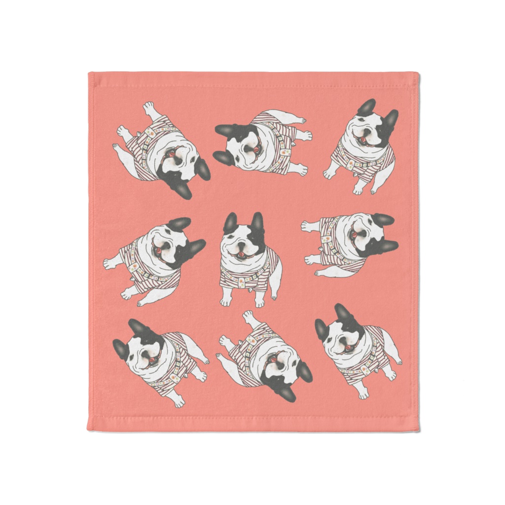 ニコちゃんだらけ☆タオルハンカチ
