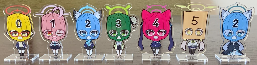 ブルーアーカイブ ぷちっとアクリルスタンド(25年9月更新)