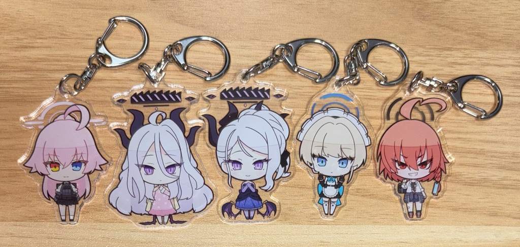 ブルーアーカイブ ぷちっとアクリルキーホルダー(25年9月更新)