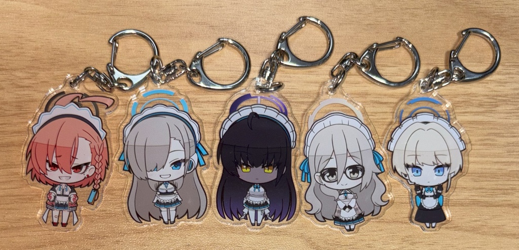 ブルーアーカイブ ぷちっとアクリルキーホルダー(25年9月更新)