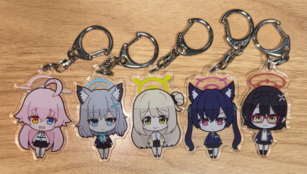 ブルーアーカイブ ぷちっとアクリルキーホルダー(25年9月更新)