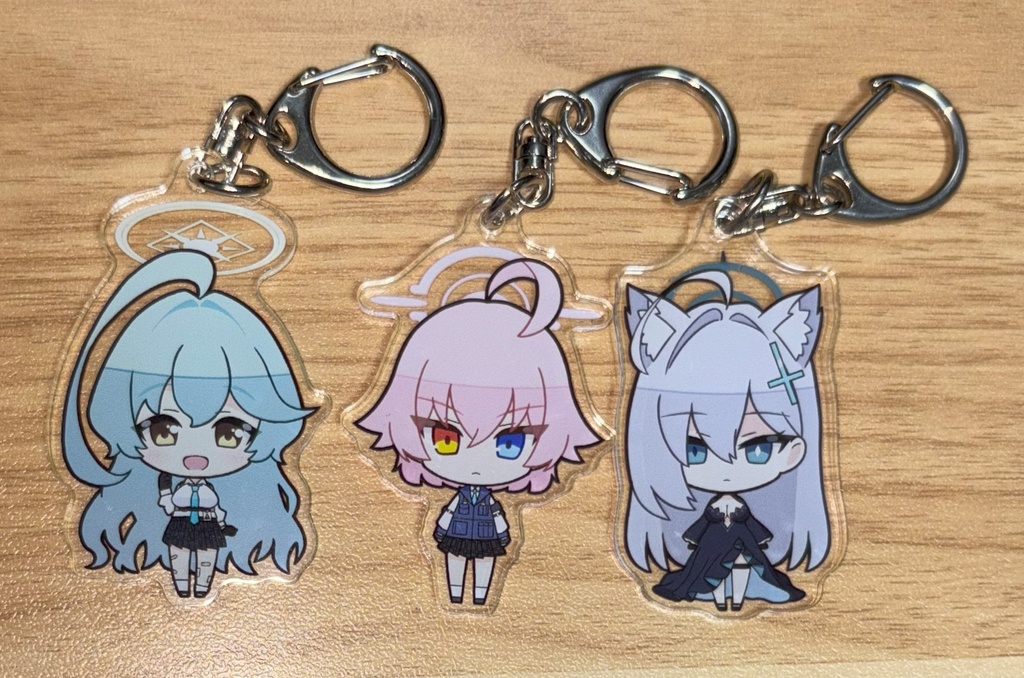 ブルーアーカイブ ぷちっとアクリルキーホルダー(25年9月更新)