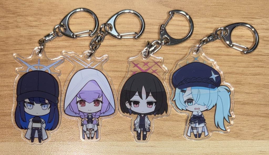 ブルーアーカイブ ぷちっとアクリルキーホルダー(25年9月更新)