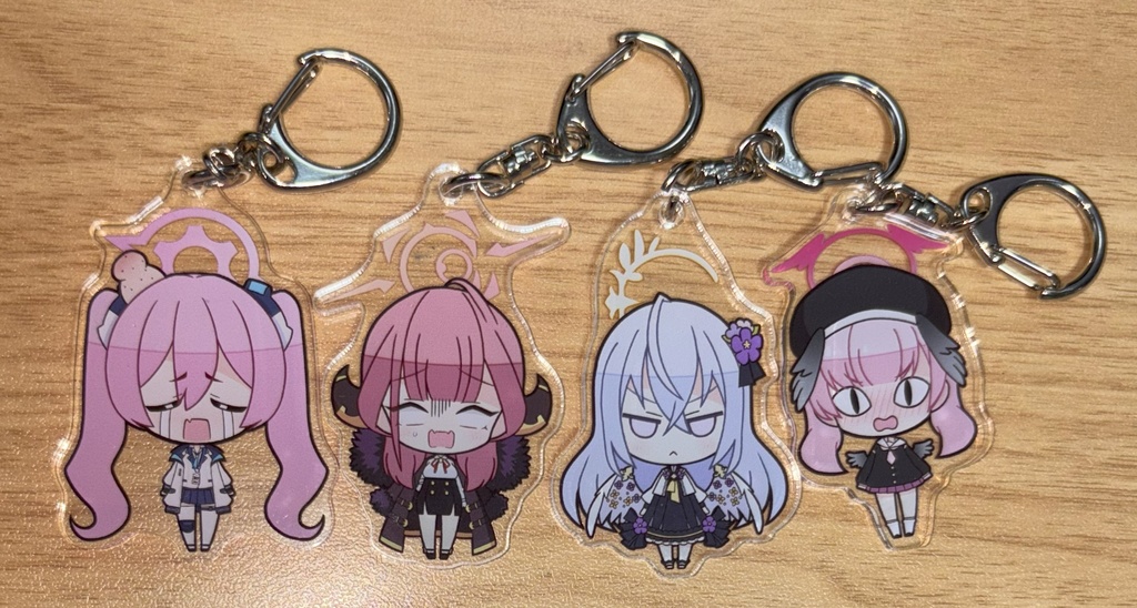ブルーアーカイブ ぷちっとアクリルキーホルダー(25年9月更新)