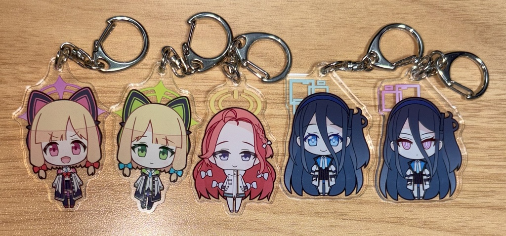ブルーアーカイブ ぷちっとアクリルキーホルダー(25年9月更新)