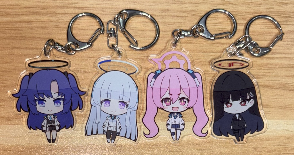 ブルーアーカイブ ぷちっとアクリルキーホルダー(25年9月更新)