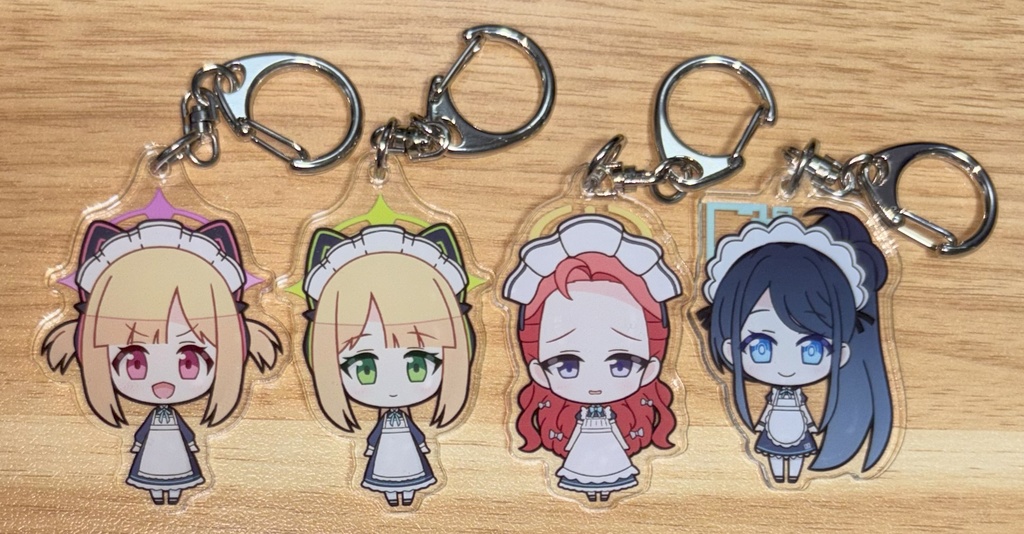 ブルーアーカイブ ぷちっとアクリルキーホルダー(25年9月更新)