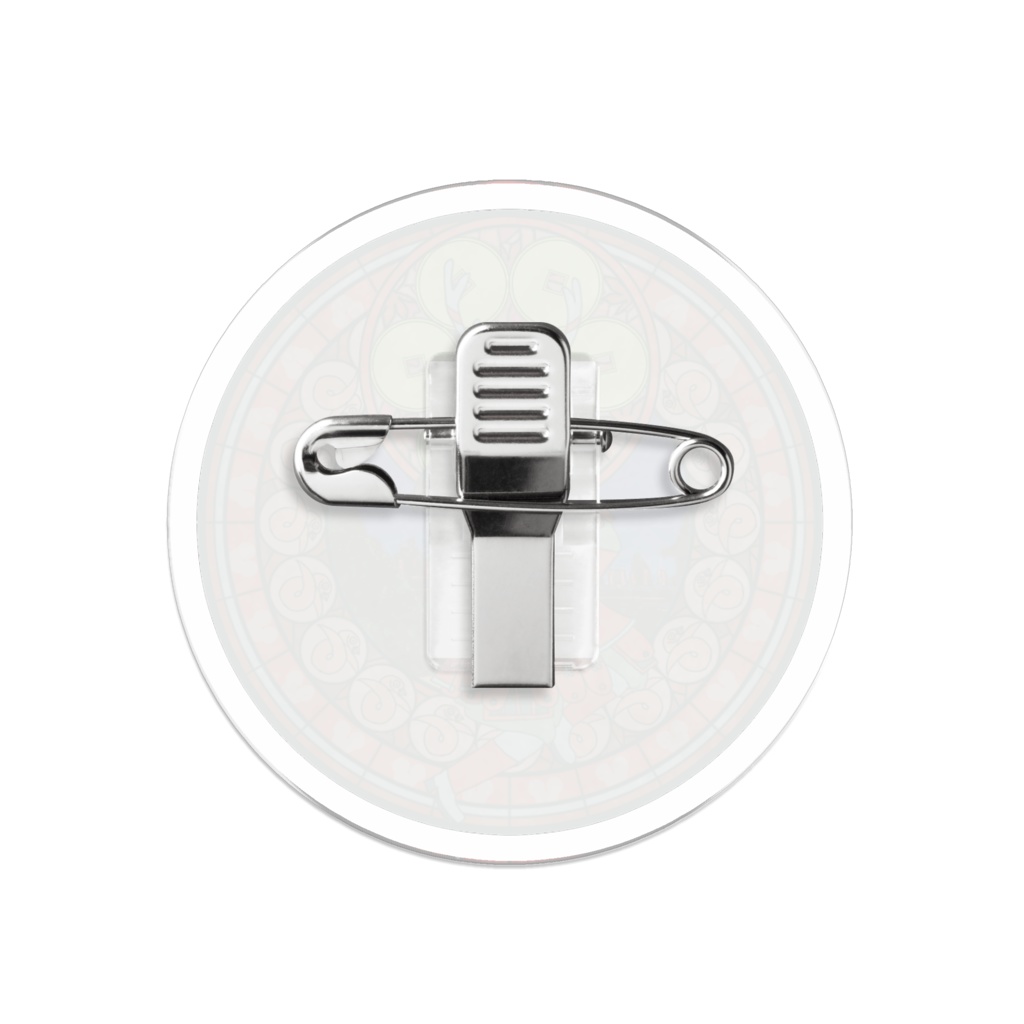 戦国武将 ステンドグラスバッジ 真田幸村