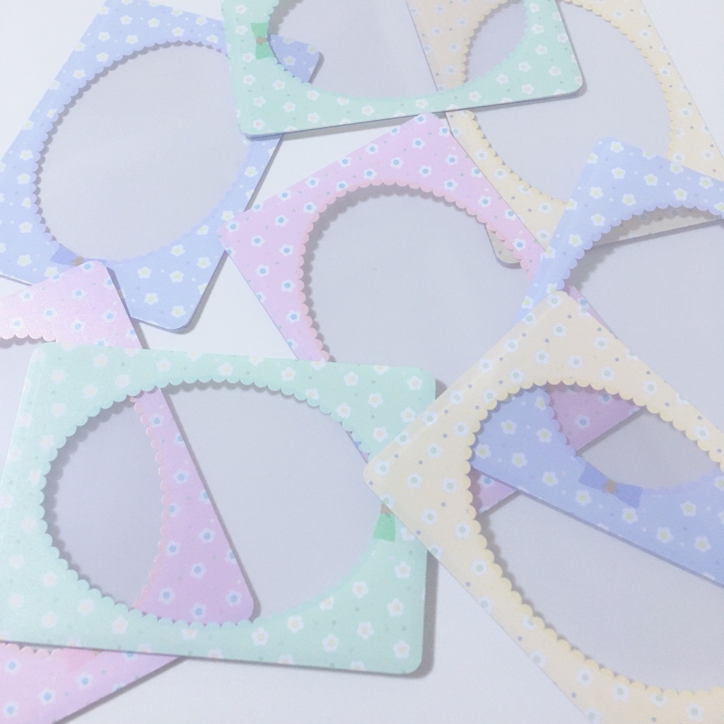 硬質カードケース 【お花畑】