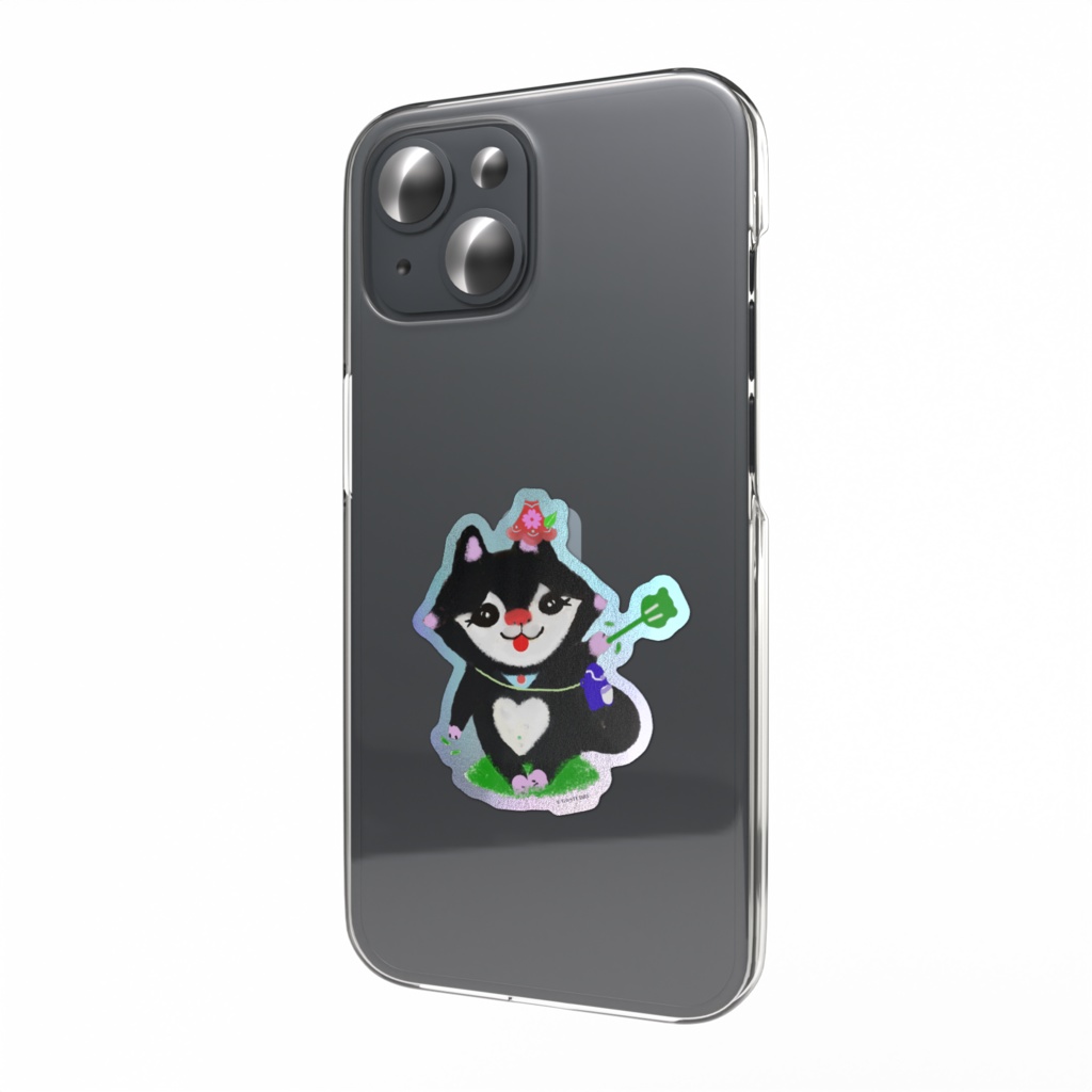 しばこ おやすみ オーロラステッカー