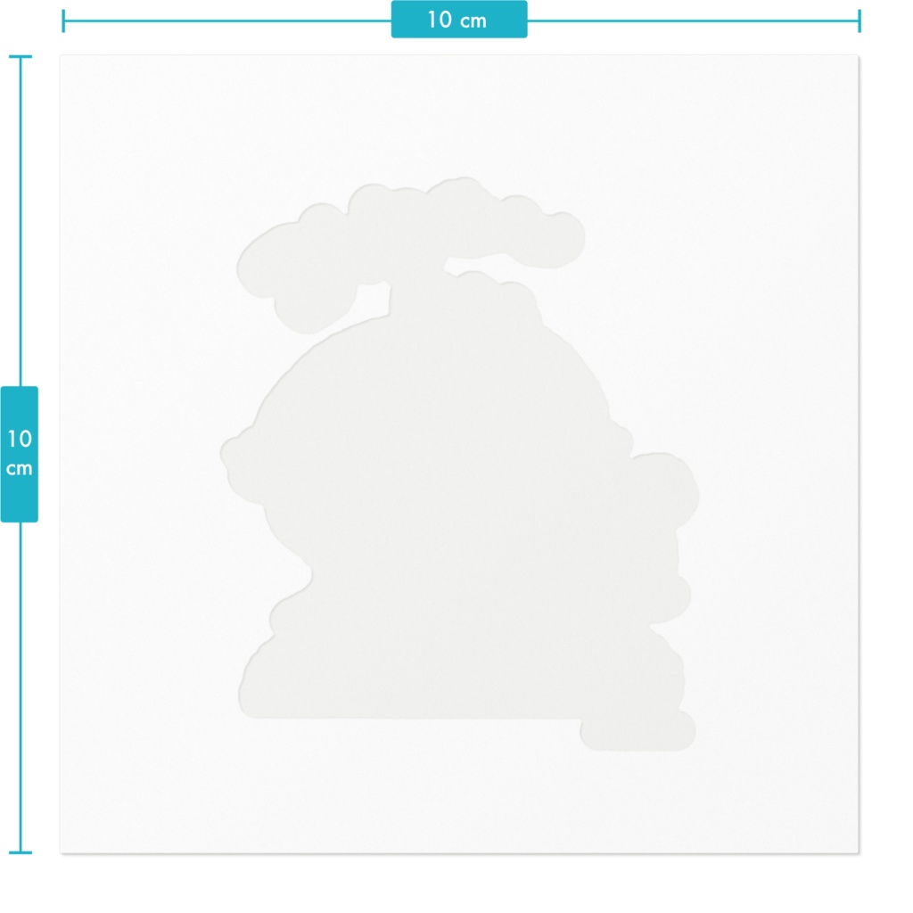 どんこ座りホワイト