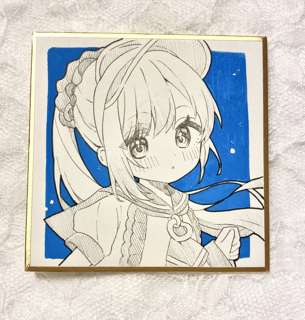 豆色紙（クリームソーダ）