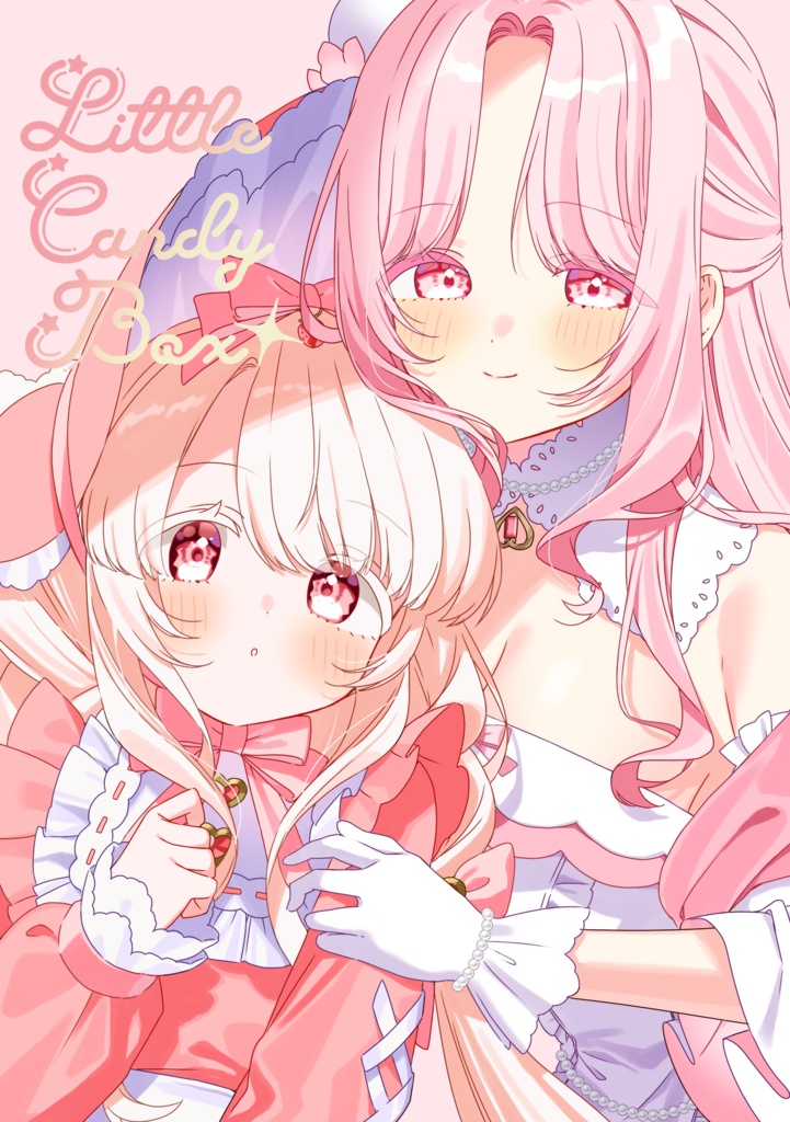 飴モチーフ女の子イラスト本新刊
