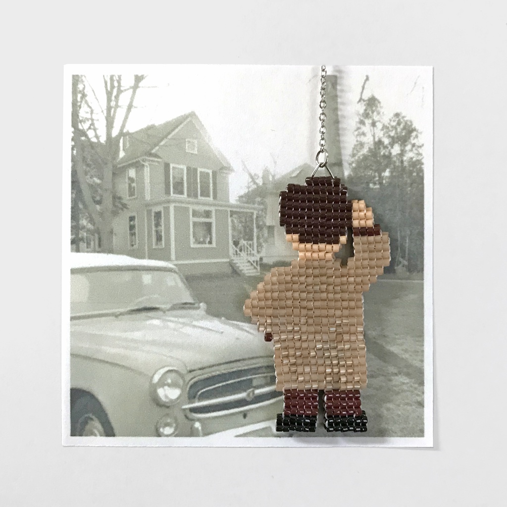 ビーズマスコット「刑事コロンボ」