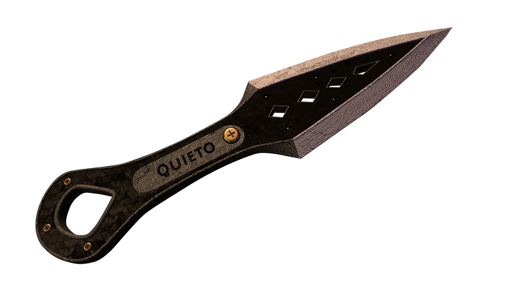 VRChat 想定 『Apex kunai苦無』 3D print 可能